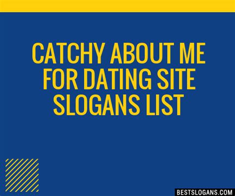 dating site slogan